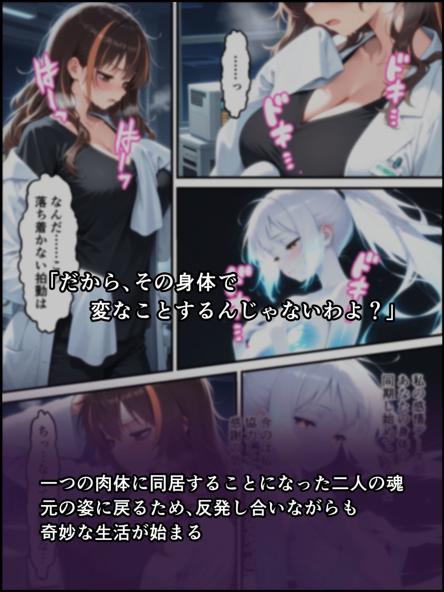 蝕宴のコラプティオ 美人研究者に憑依され美少女に変えられた天才○校生が、オスを喰い漁る黒ギャル淫魔に堕ちるまでの1ヶ月間 サンプル 5