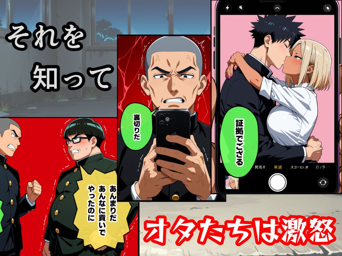 オタクを舐めたギャルを集団で犯し尽くす サンプル 5
