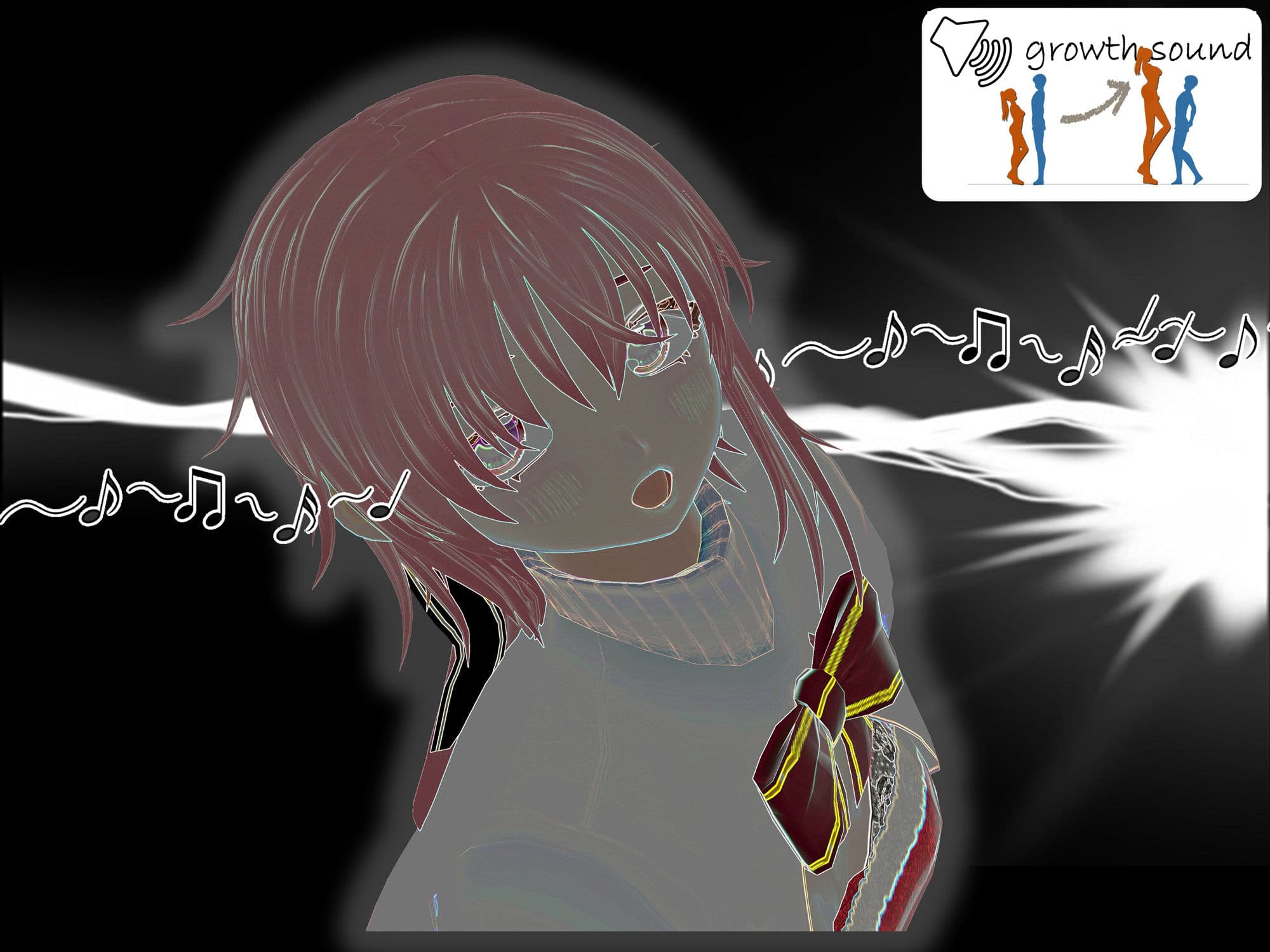 女子だけデカく 男子を追い抜く 成長音〜サンタ編〜 サンプル 9