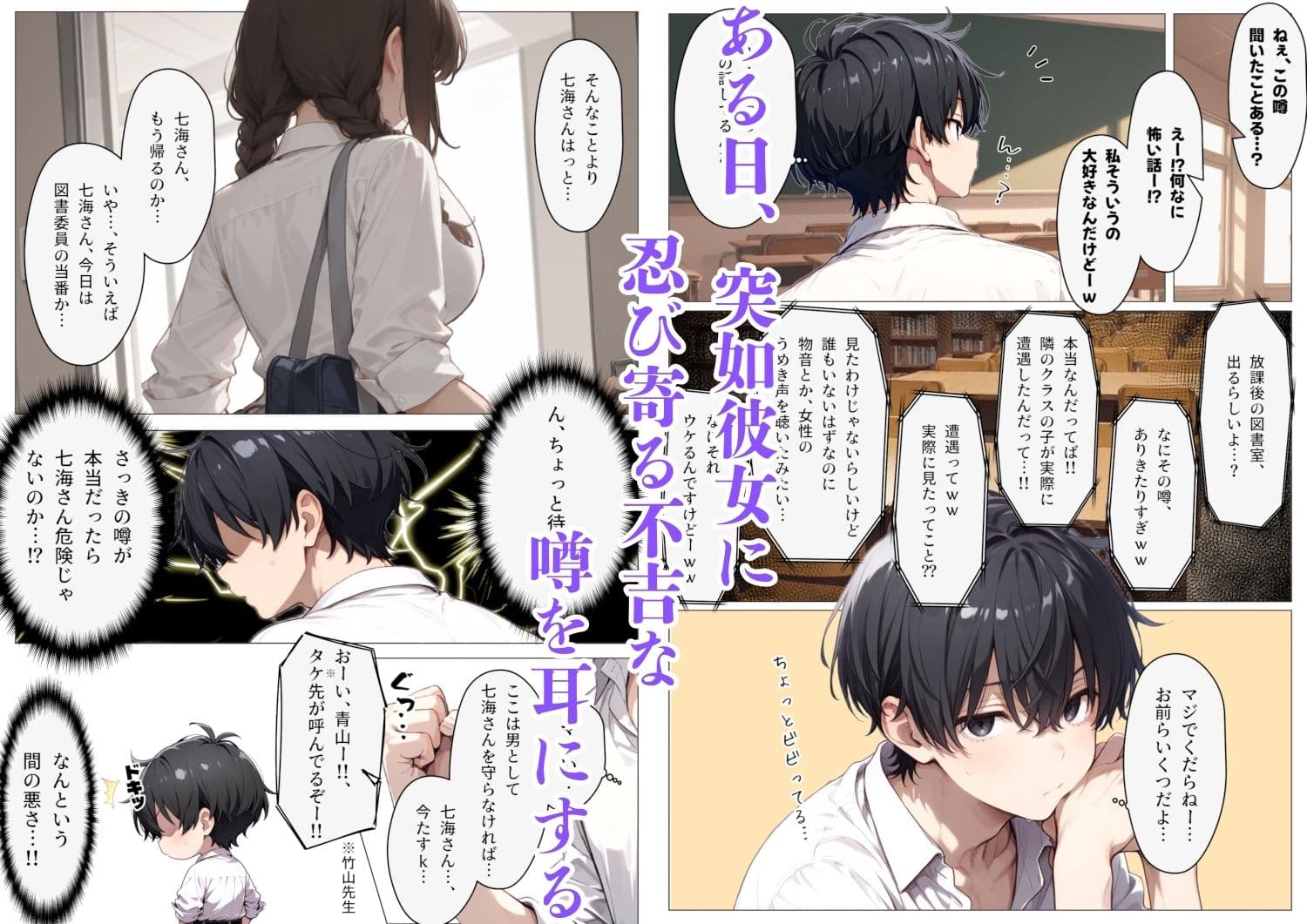 図書室の彼女と僕だけの秘密 サンプル 2