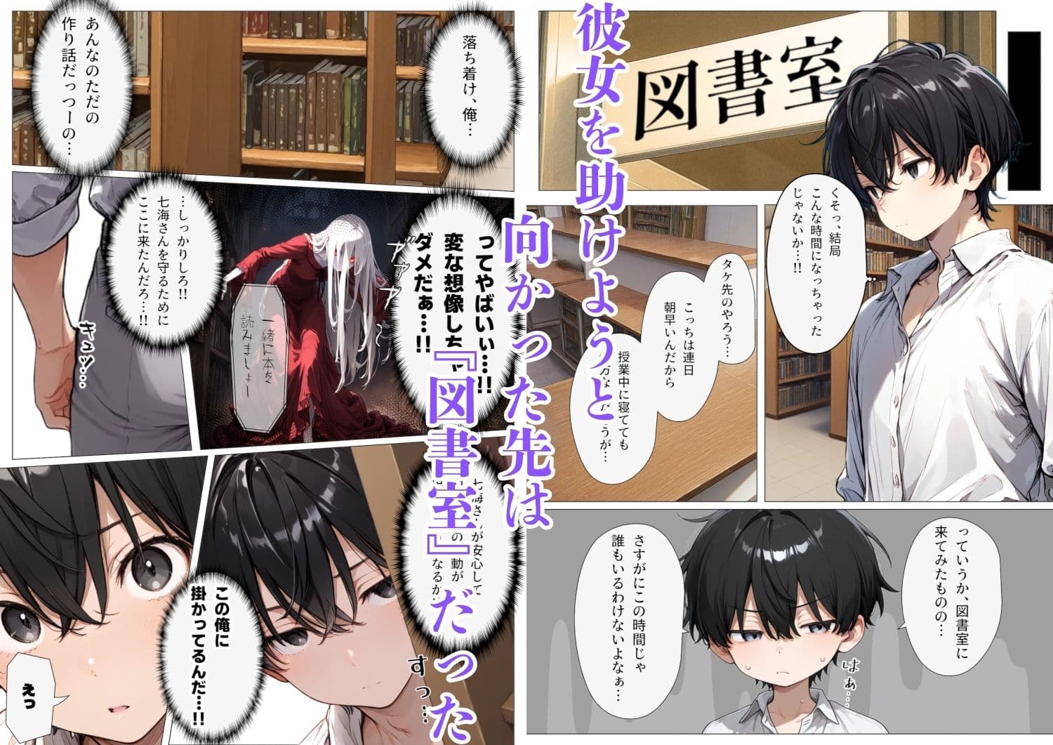 図書室の彼女と僕だけの秘密 サンプル 3