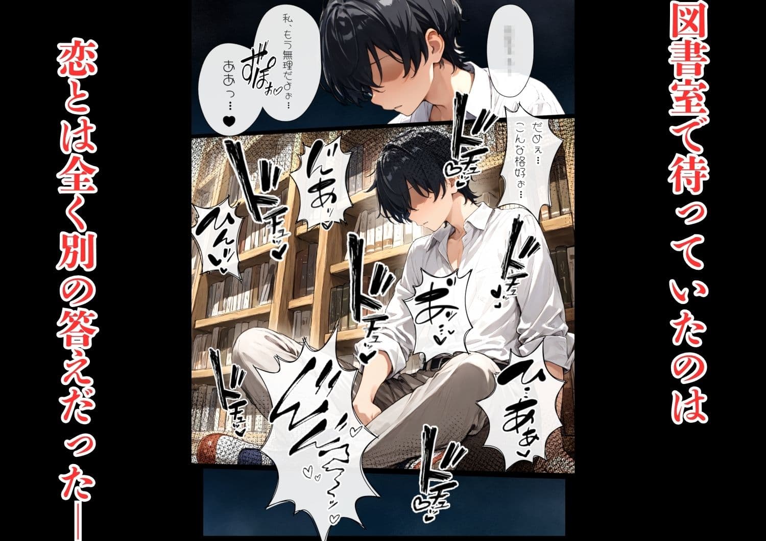 図書室の彼女と僕だけの秘密 サンプル 8