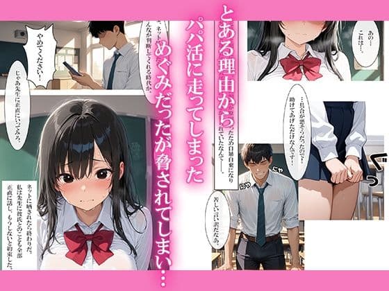 先生と生徒の禁断セックス〜弱みを握られレ●プされたら相性抜群だった話〜 サンプル 2