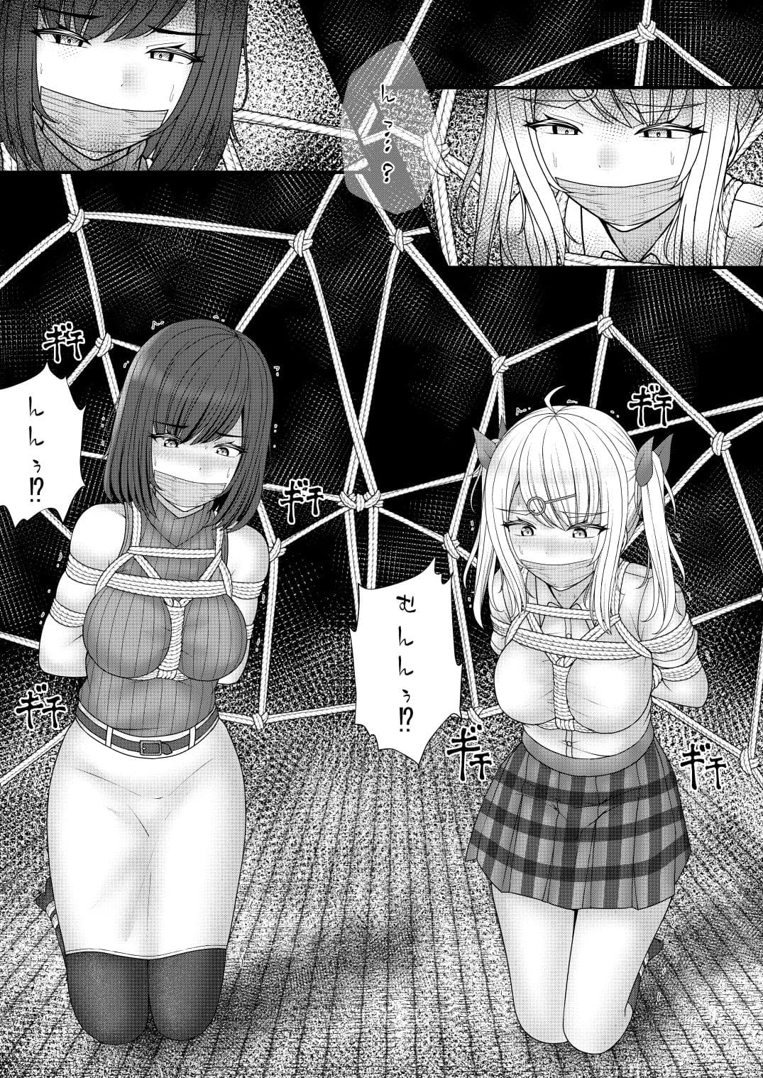 縄蜘蛛の餌 蜘蛛の巣の罠 サンプル 8