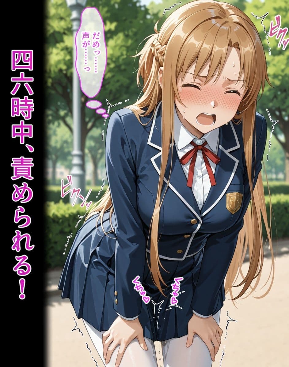 結〇明〇奈【イけばイくほど、成長する触手パンツ＆プラグとの一週間】 サンプル 3