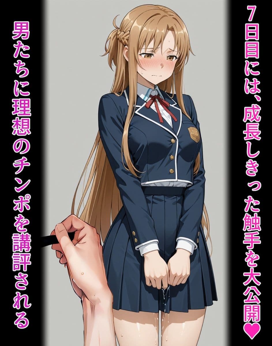 結〇明〇奈【イけばイくほど、成長する触手パンツ＆プラグとの一週間】 サンプル 5