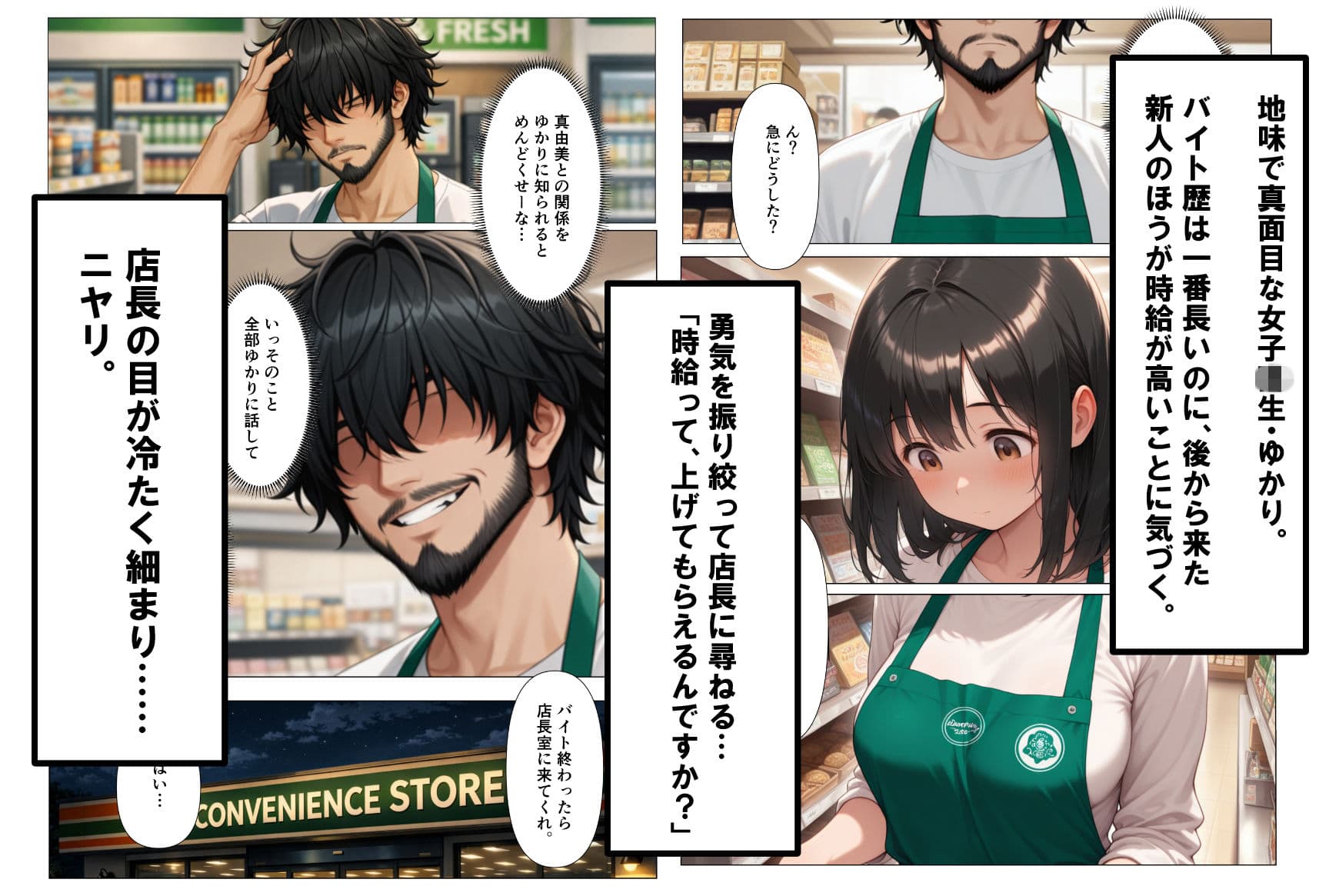 処女の地味バイトを襲ったら、実はエロ動画マニアで、マンコ締め付け吸引きつめで俺が負けた話 サンプル 1