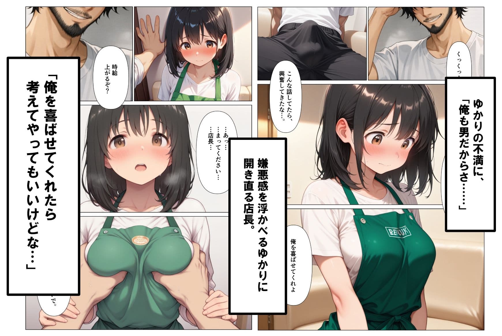 処女の地味バイトを襲ったら、実はエロ動画マニアで、マンコ締め付け吸引きつめで俺が負けた話 サンプル 2