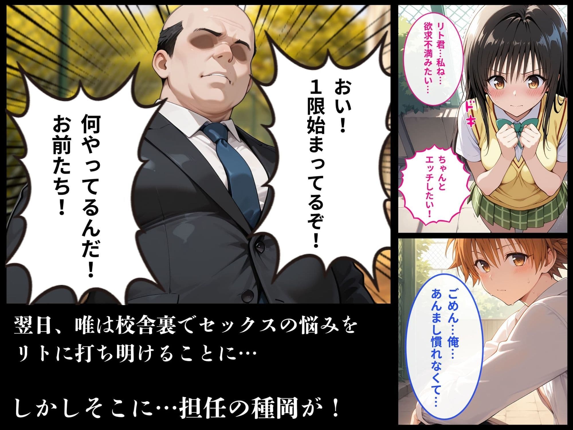 学級委員長 古手川 唯〜担任教師に犯●れる〜 サンプル 4