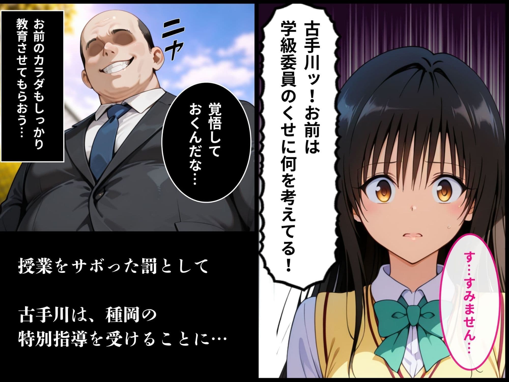 学級委員長 古手川 唯〜担任教師に犯●れる〜 サンプル 5