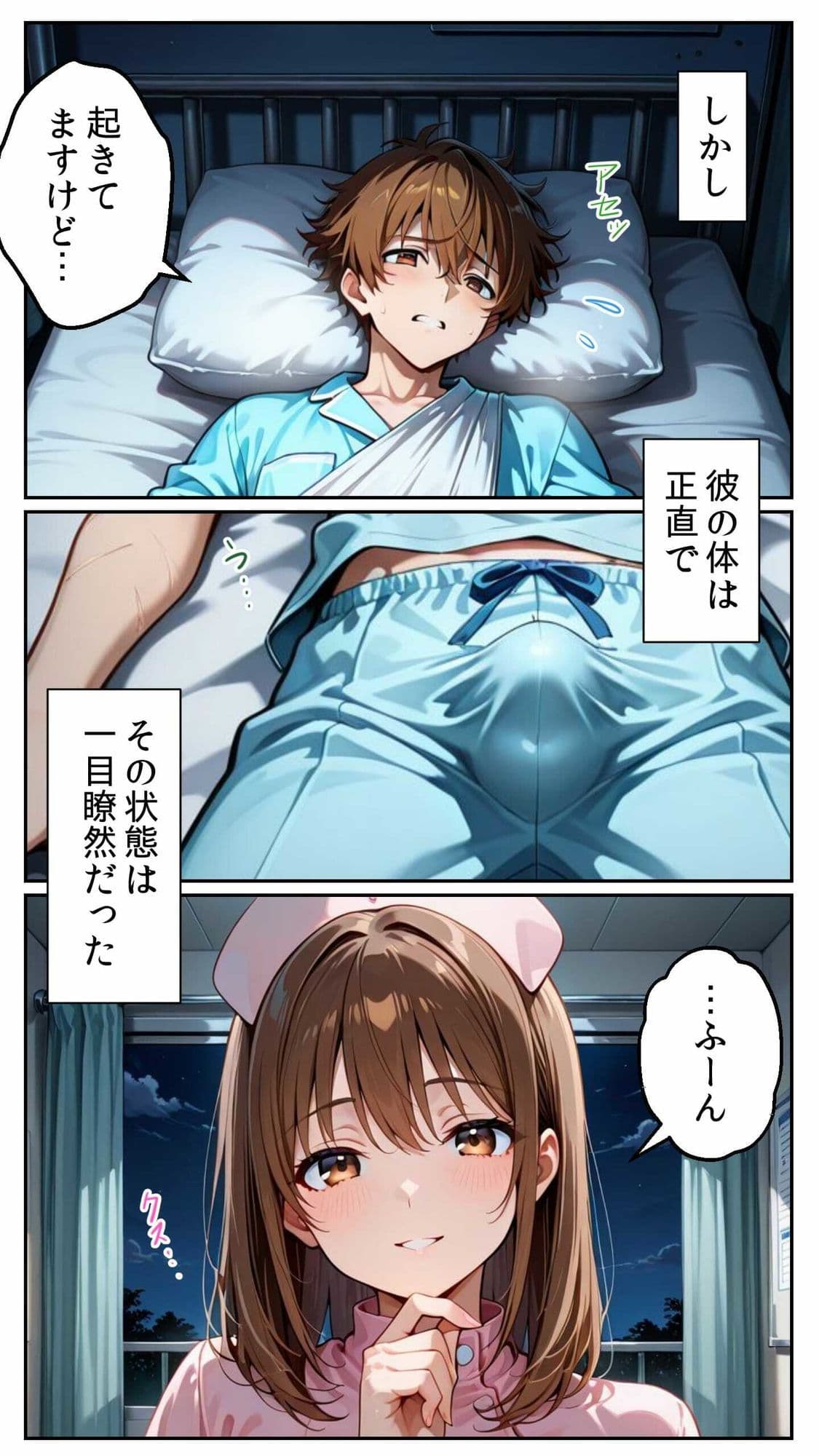 白衣の天使と背徳の病室 〜看護師まどかの禁断ケア〜 サンプル 2