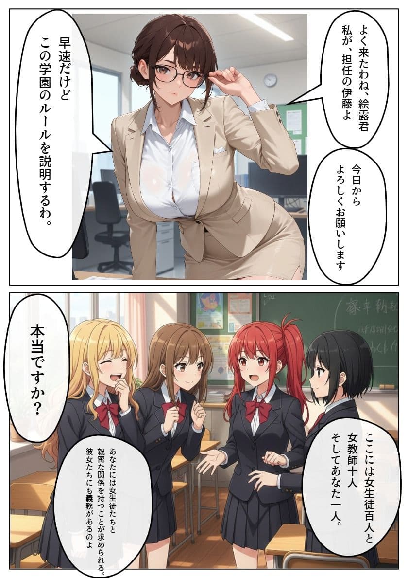 ハーレム学園 〜欲望の新法〜 サンプル 3