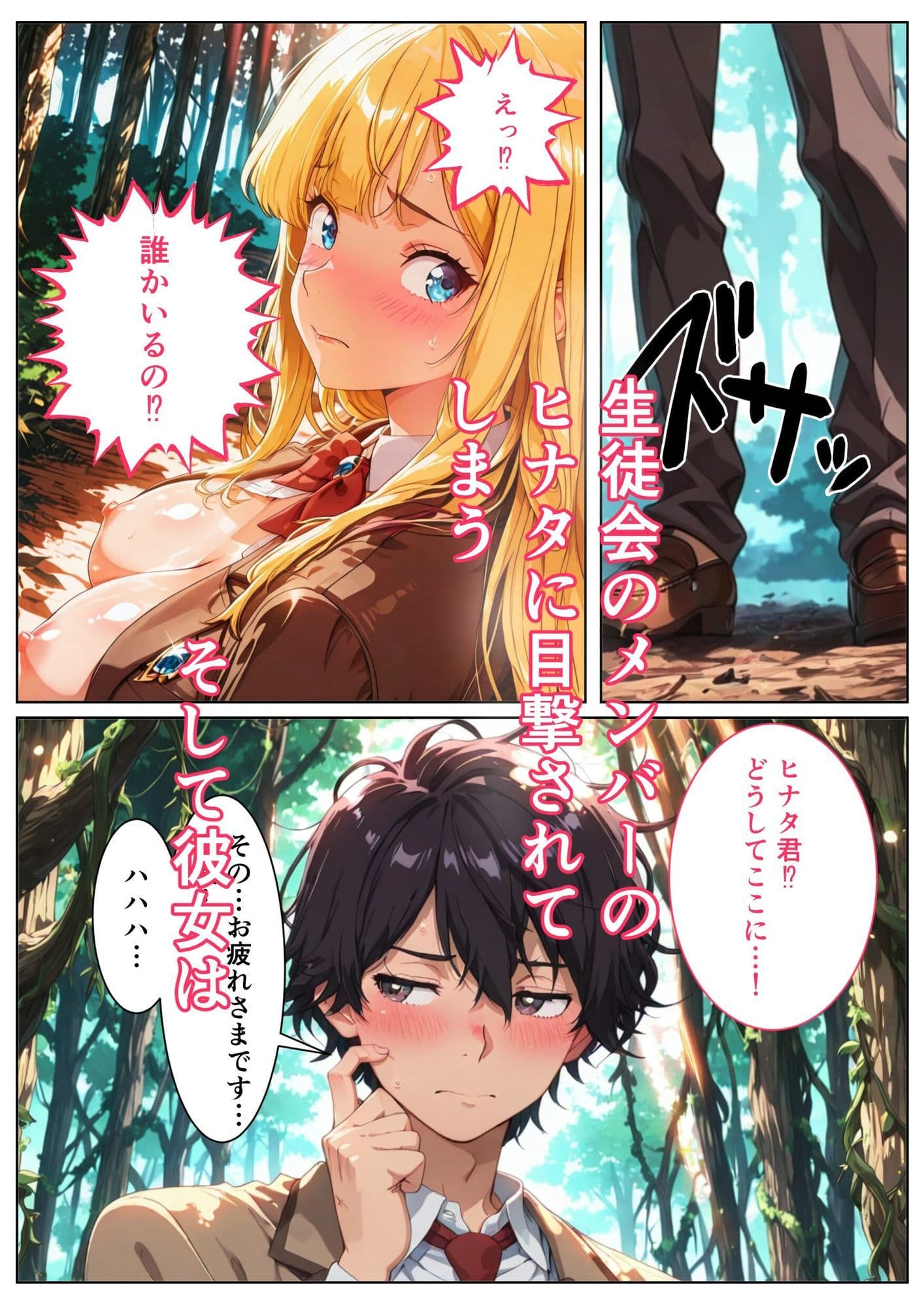 完璧生徒会長アリスの聖水〜変態な彼女と僕が繋がった日 サンプル 6