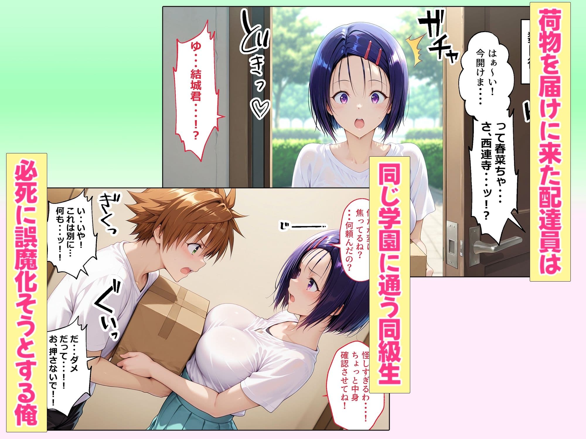 大人の玩具を注文したらまさかの同級生が届けにきた件  西連寺春奈 サンプル 4