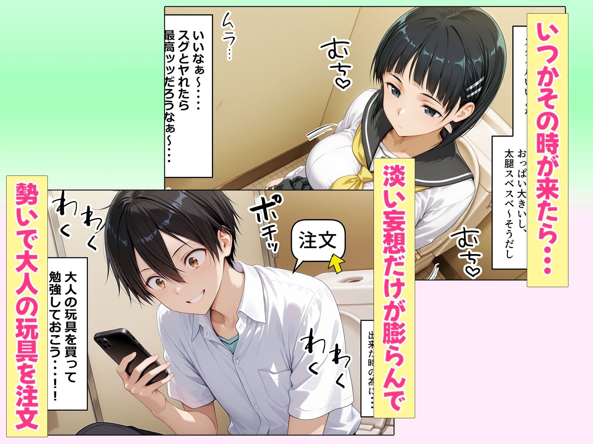 大人の玩具を注文したらまさかの妹が届けにきた件 桐ヶ谷直葉 サンプル 3