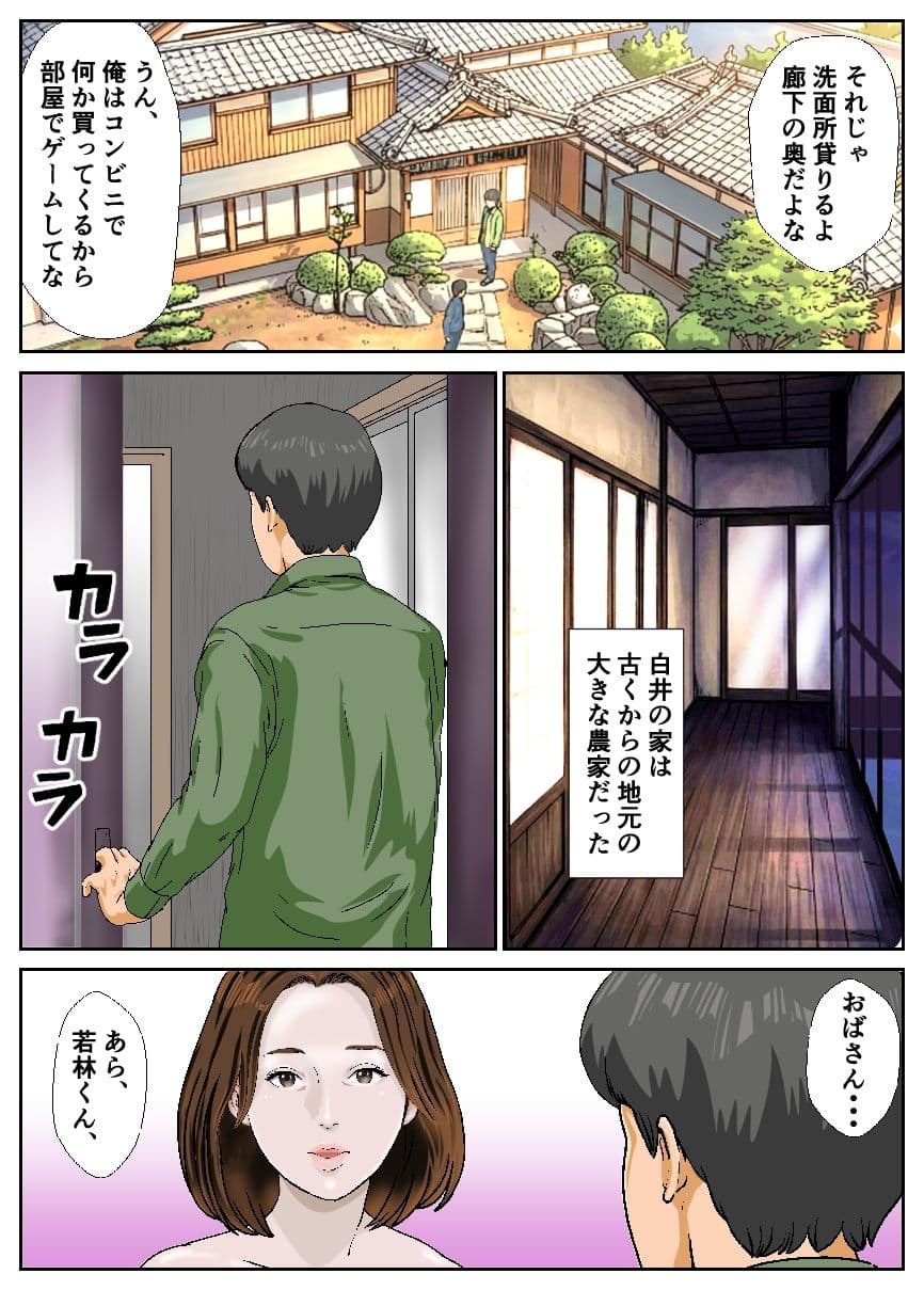 若林くんは同級生の白井くんのお母さんに筆おろしされたらしい サンプル 2