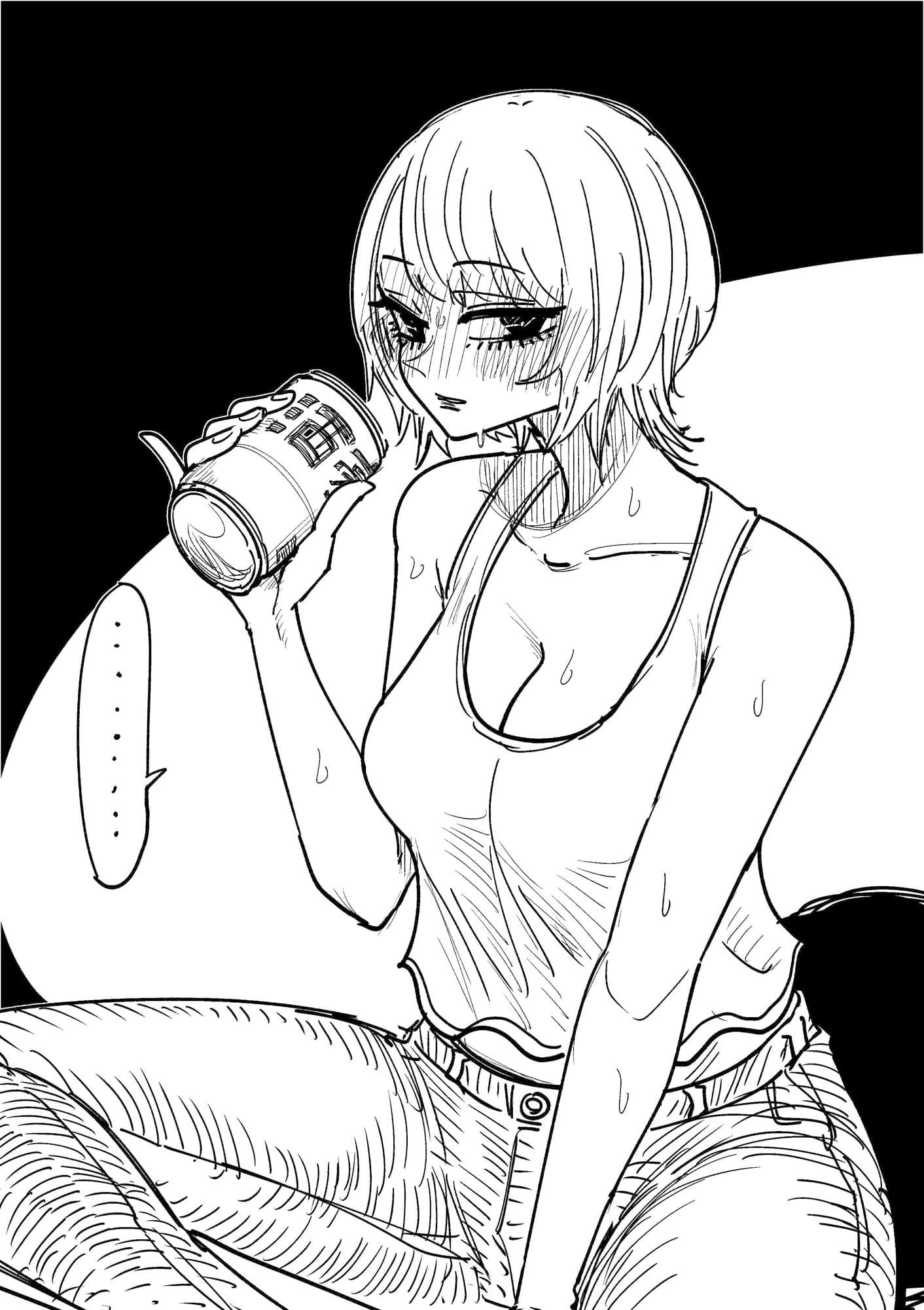 サバサバボーイッシュを目指してる女子大生（先輩 サンプル 3