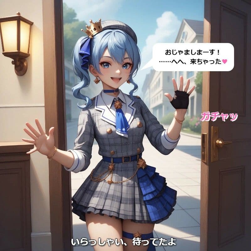 【フルカラー漫画】【自宅密着】すいちゃんと過ごす濃密な休日。無防備な素顔と熱を帯びる二人だけの時間 サンプル 1