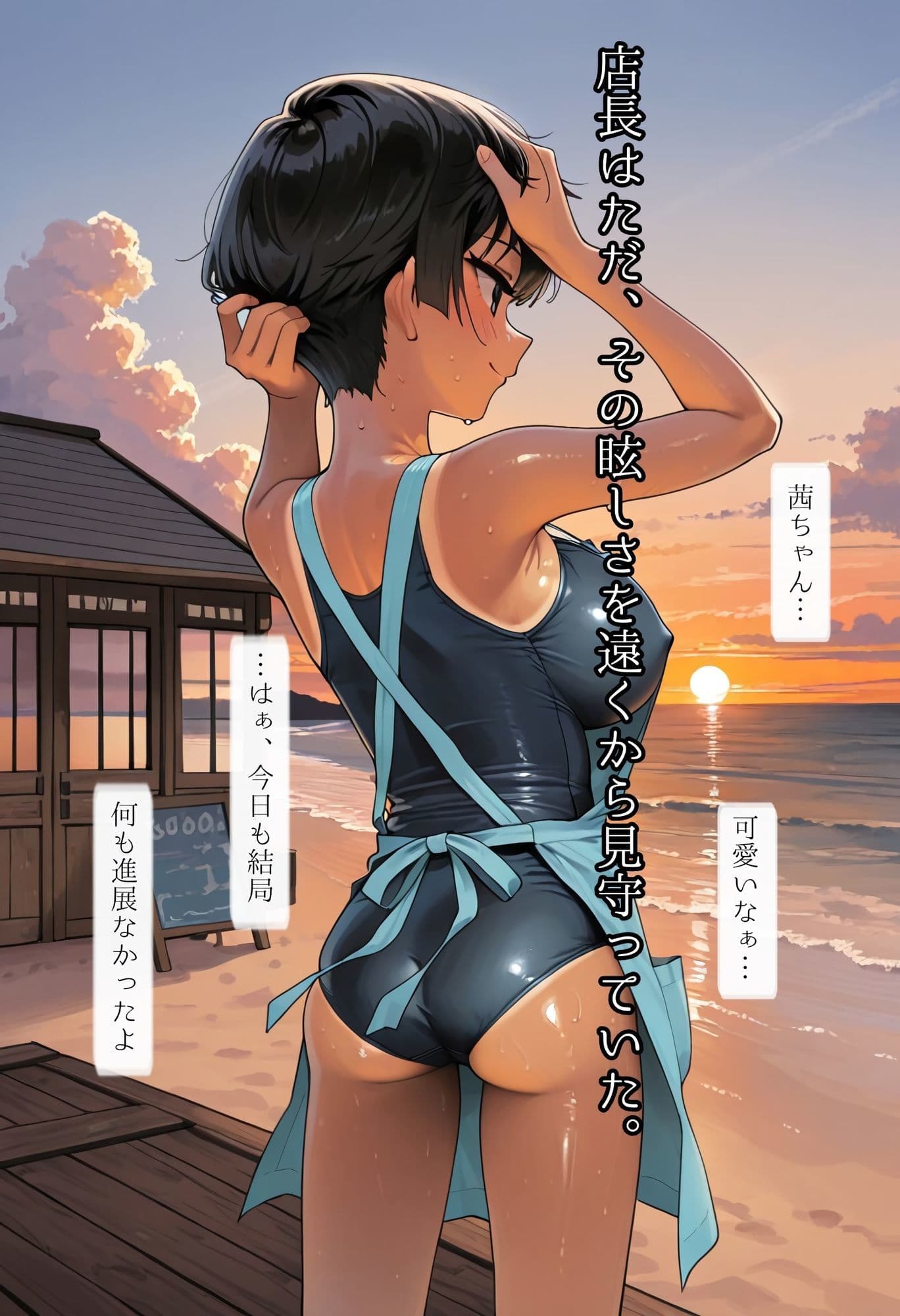 海の家の少女（ルートB） サンプル 5