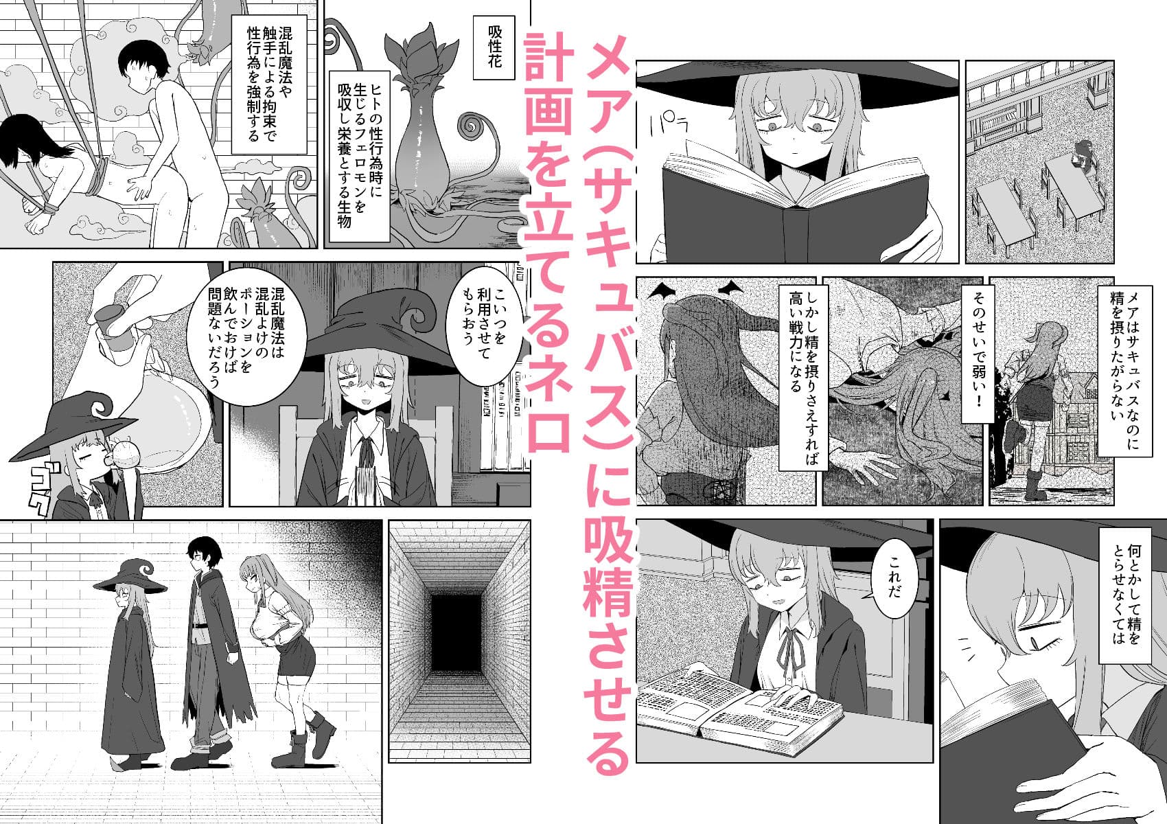 サキュバスが混乱している間に サンプル 1
