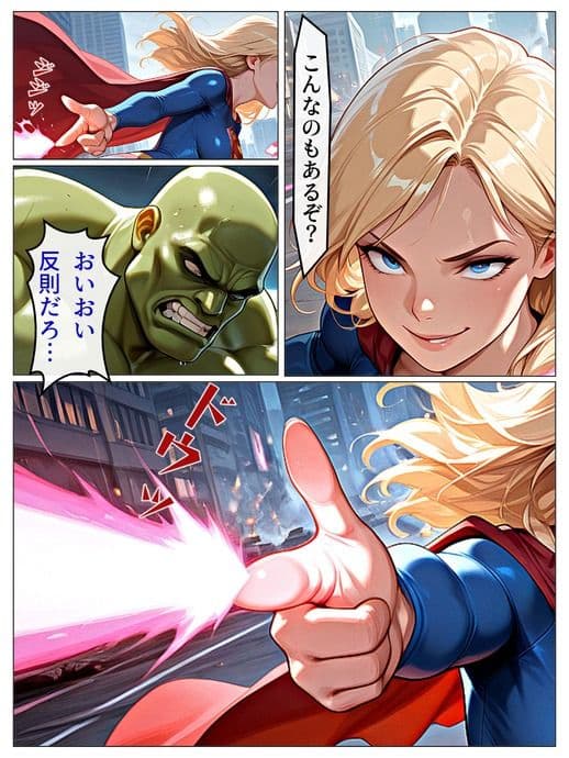 【スーパーヒロイン蹂躙-スーペリアガールver-前編】 サンプル 3