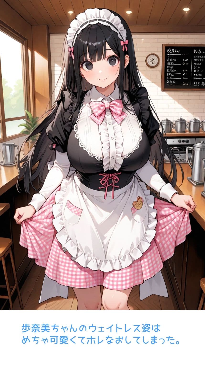 歩奈美ちゃん家でいっしょに勉強しない？2メイド編 サンプル 1