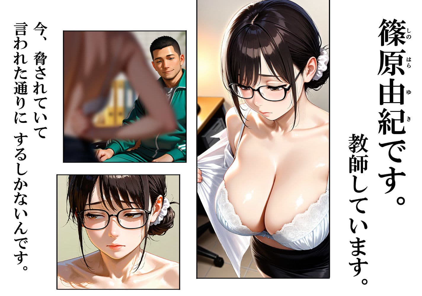 こそこそする女教師は篠原由紀です。 サンプル 1