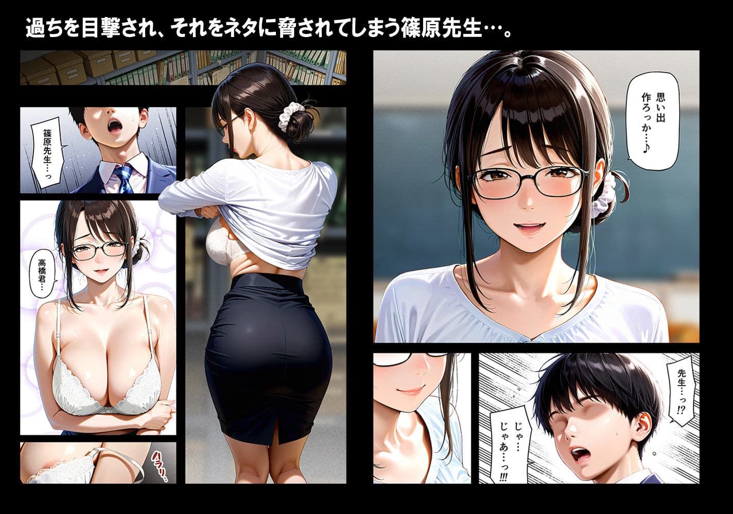 こそこそする女教師は篠原由紀です。 サンプル 4