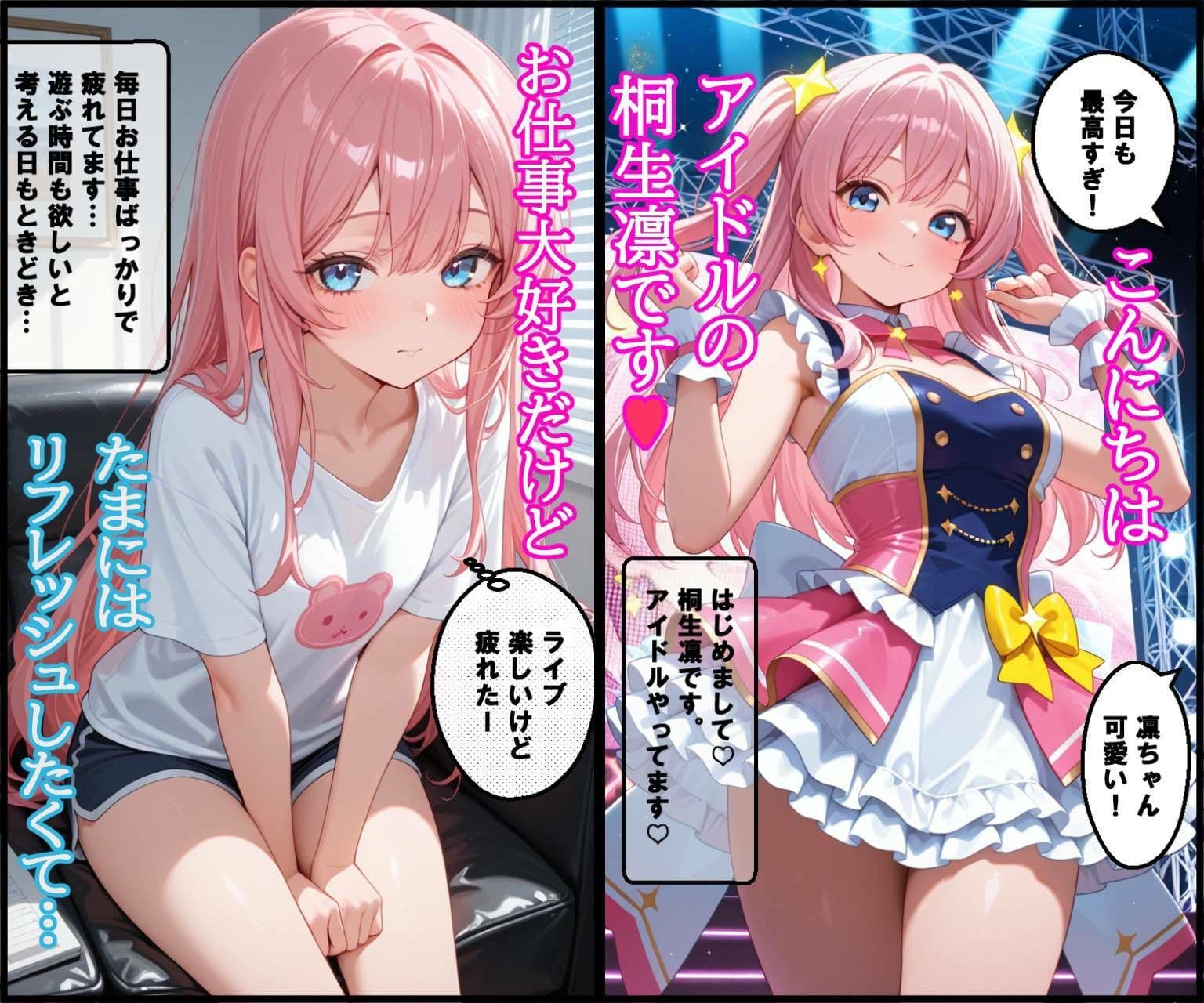 全裸アイドル プールに遊びに行ったら全裸になちゃった サンプル 1