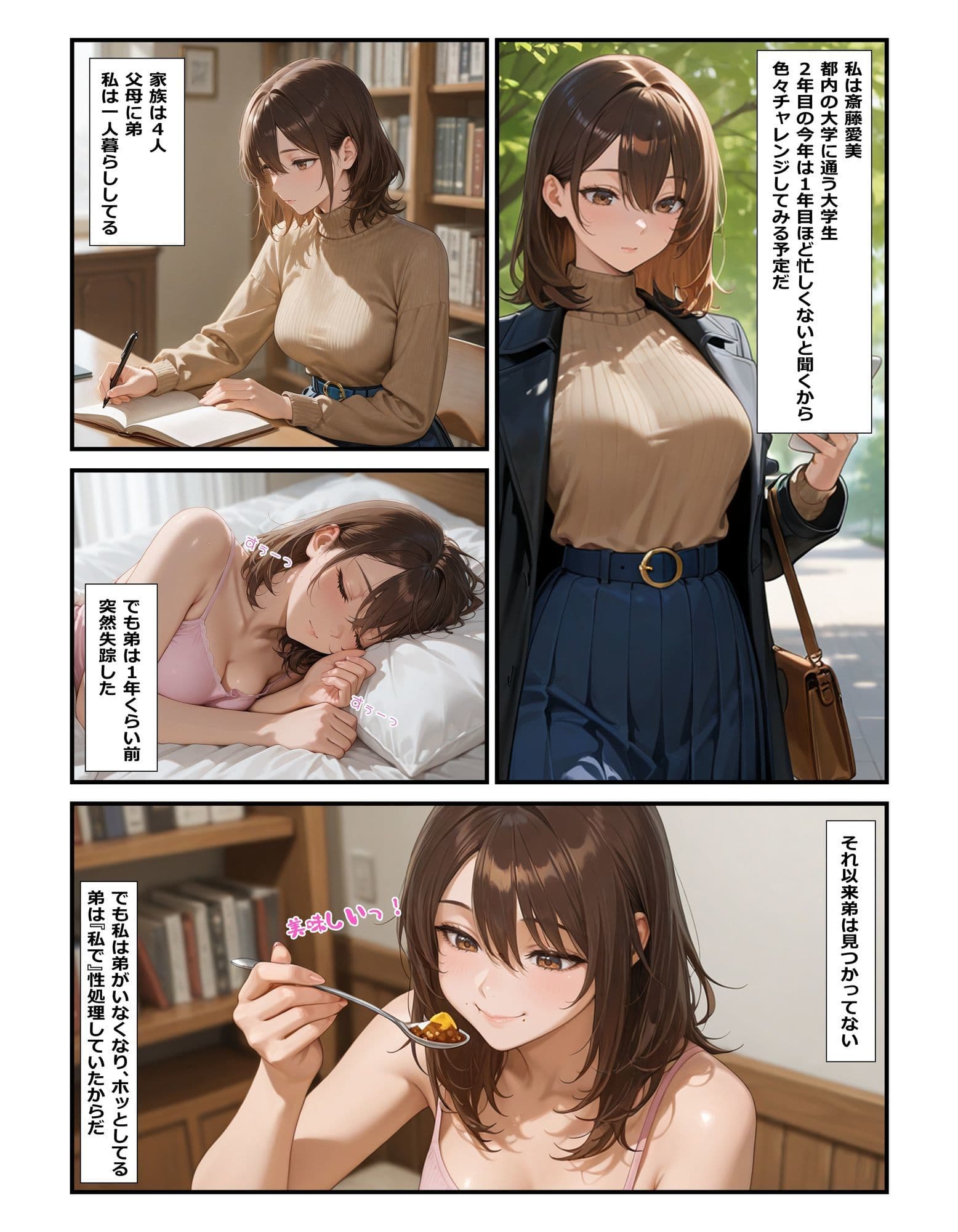 もう一人の私がAVに出ていたせいで  ビッチ扱いされて妊娠までしちゃいました サンプル 1