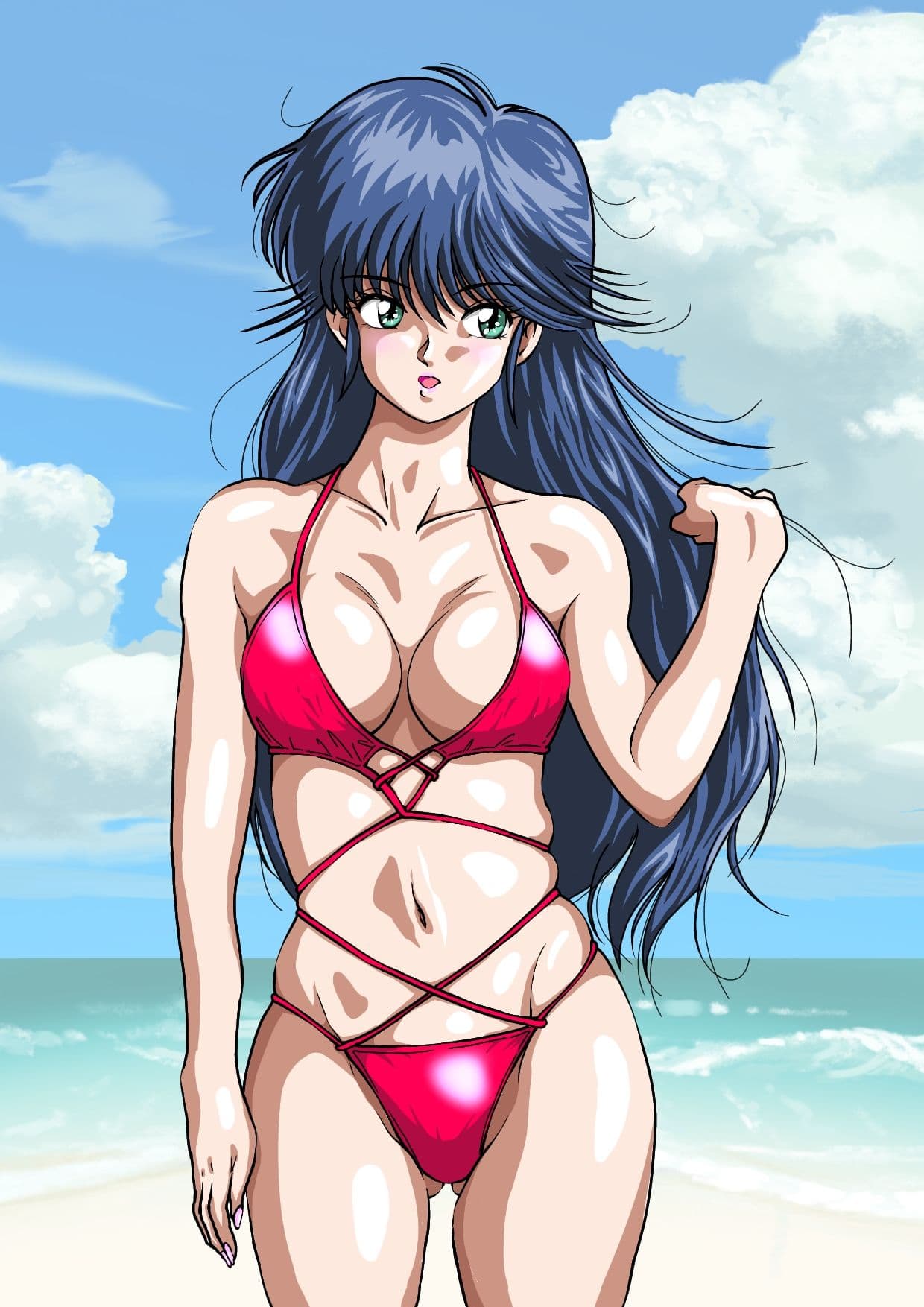 海でナンパでバコバコハメちゃいました サンプル 3