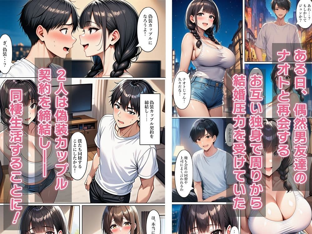 女体化偽装カップル サンプル 3