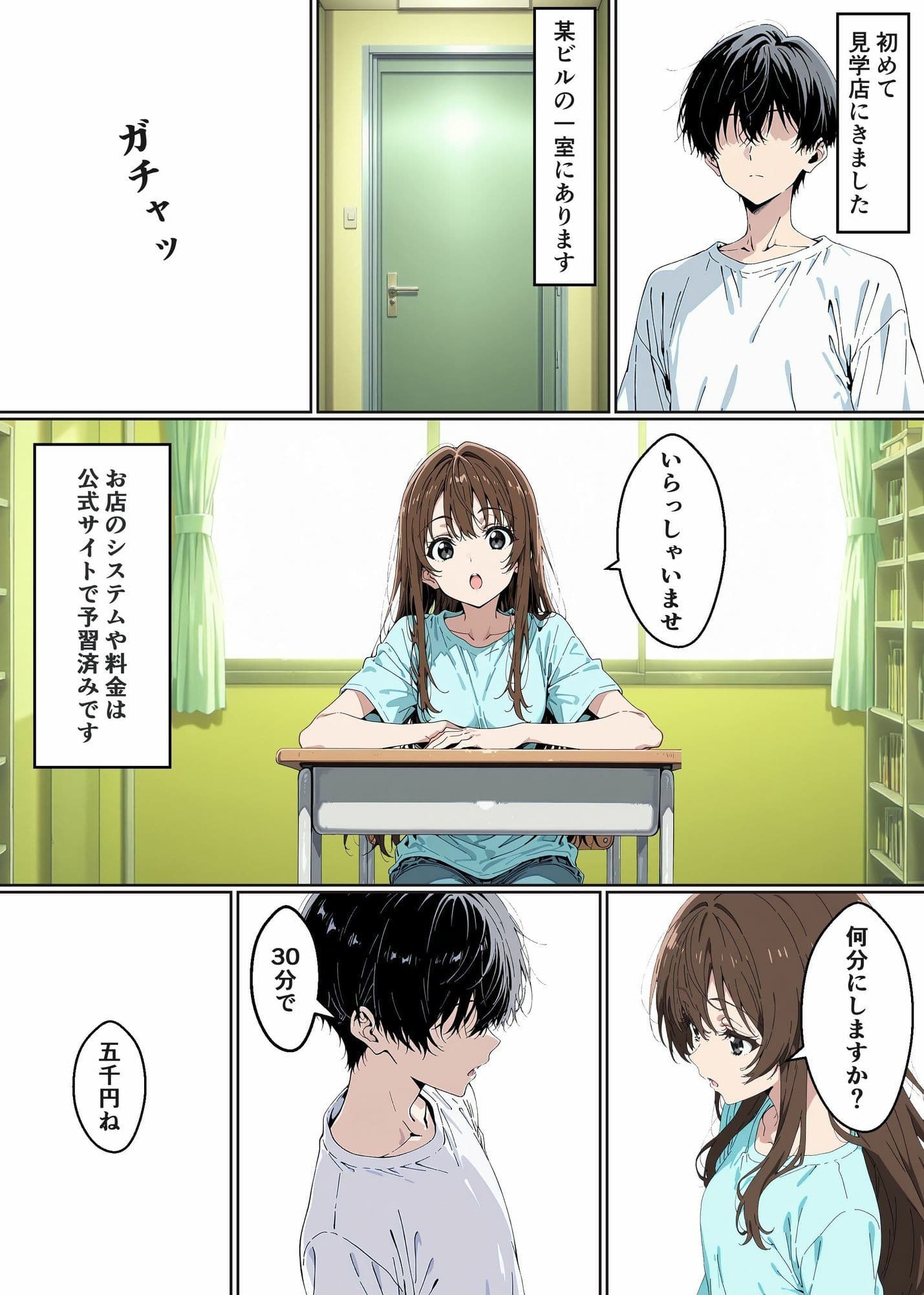見学店へ行ってみた サンプル 1