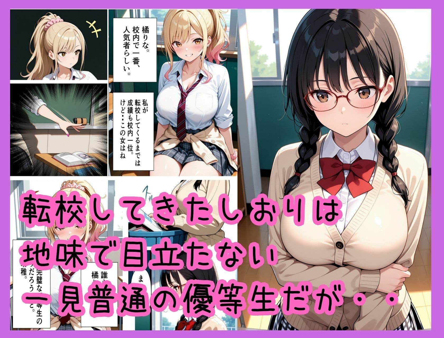 清楚系転校生が選んだ復讐は、逆NTRでした サンプル 1