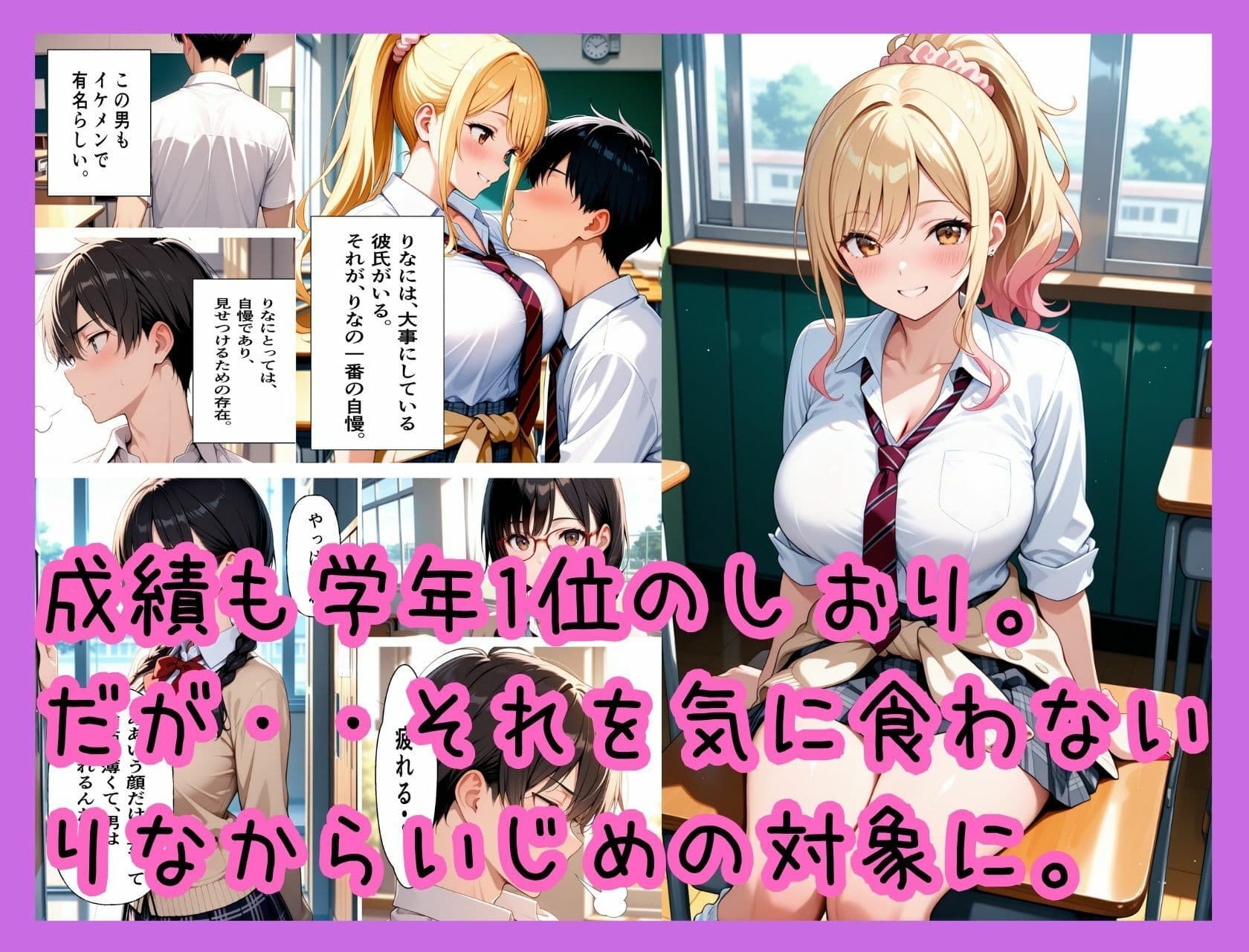 清楚系転校生が選んだ復讐は、逆NTRでした サンプル 2