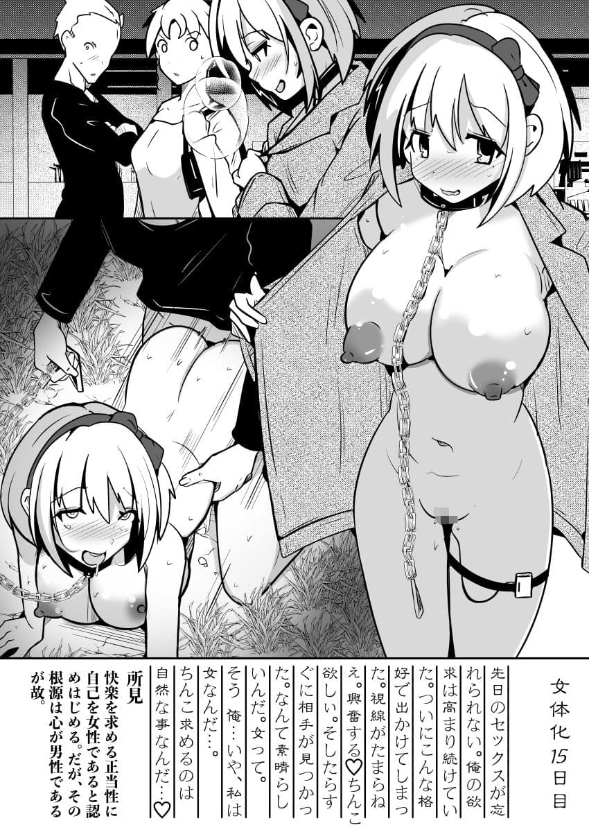 俺が私に堕ちるまでのDIARY サンプル 10