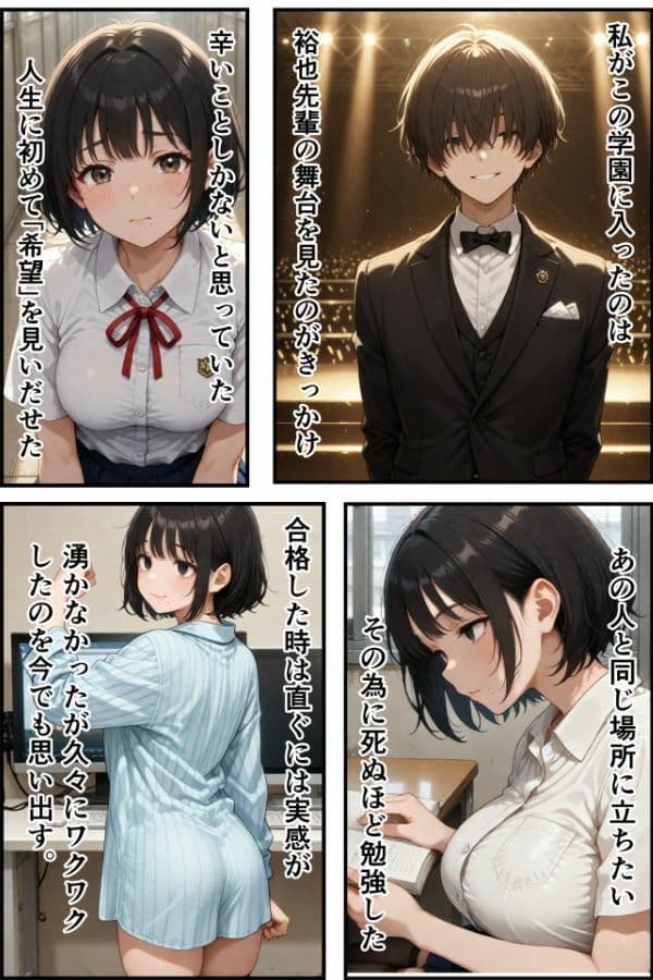 【本当にあったエロい話 3】クール長身巨乳な後輩をズブズブに依存させる話 サンプル 6