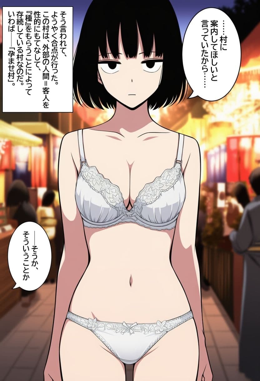 孕ませ村の言いなり子さん 無表情・無感情な女の子が無責任中出しされて孕むまで サンプル 6