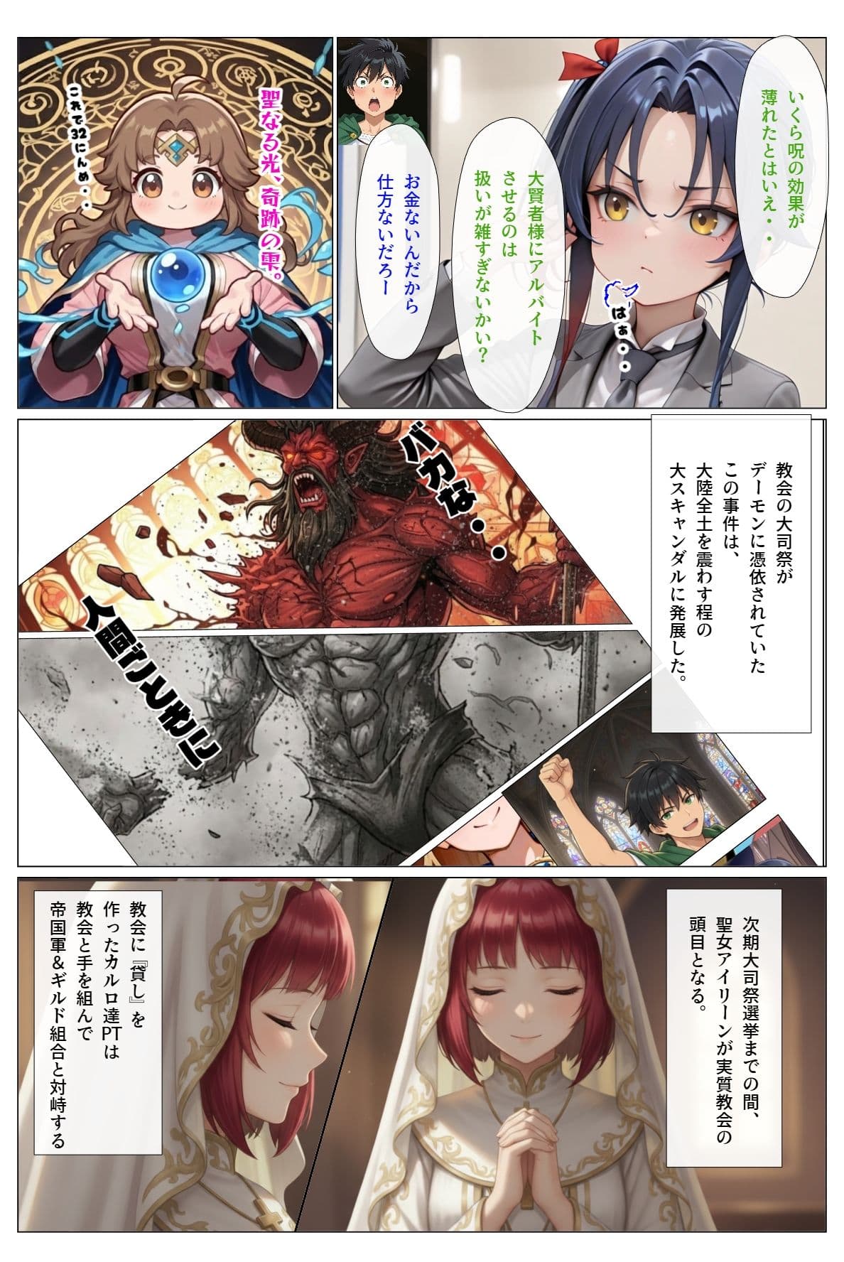 ダンジョンで女の子見つけたからハーレム作ってみたい・・3 サンプル 4