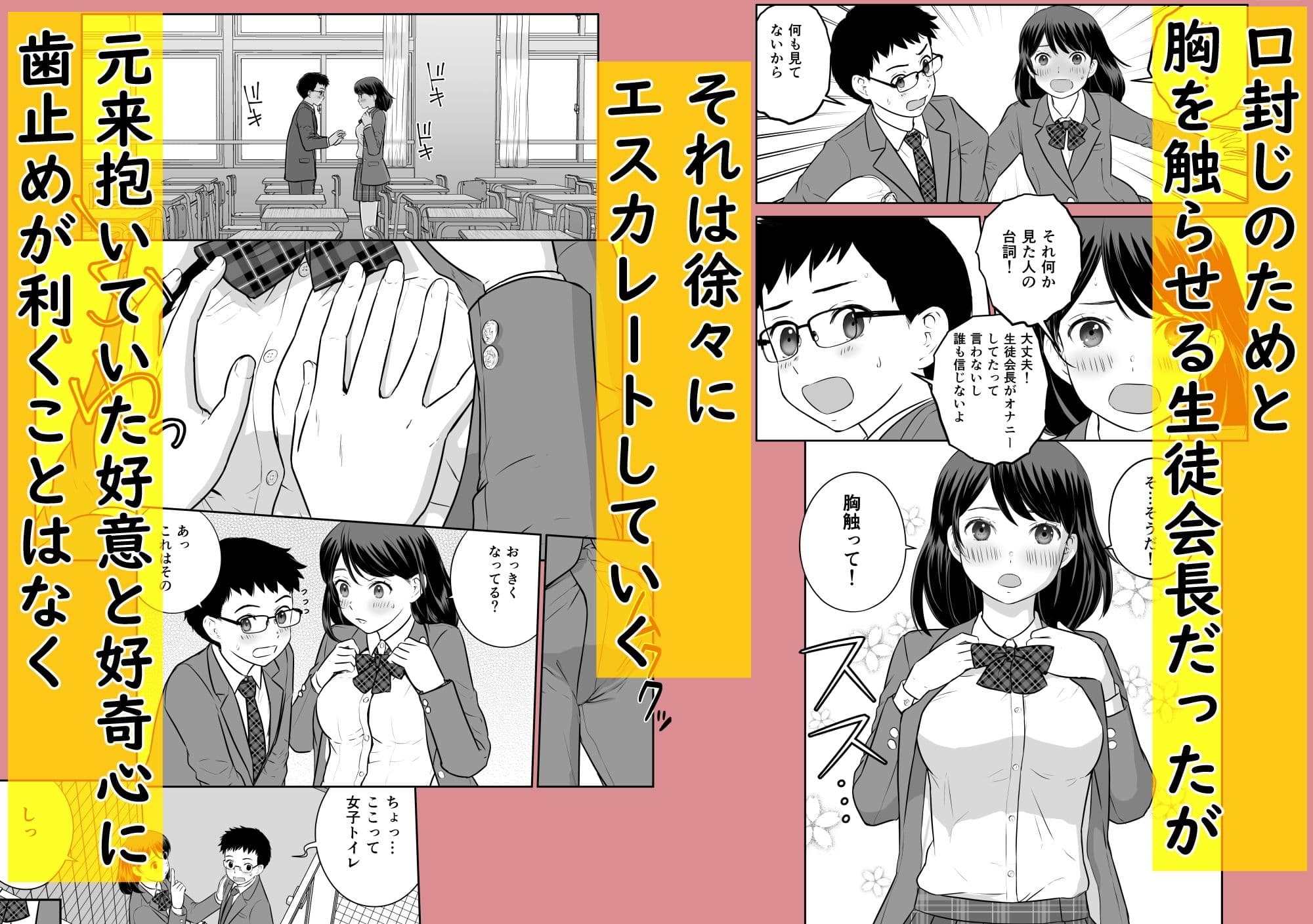 「鉄の女」の生徒会長が角オナを目撃されてしまった結果 サンプル 4