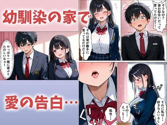 陰キャの俺が人気者の幼馴染とイチャラブセックス サンプル 5
