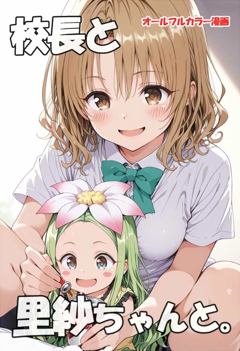 校長と里紗ちゃんと サンプル 1