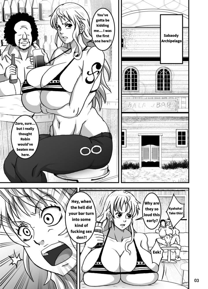 ナミとロビ（英語版） サンプル 2