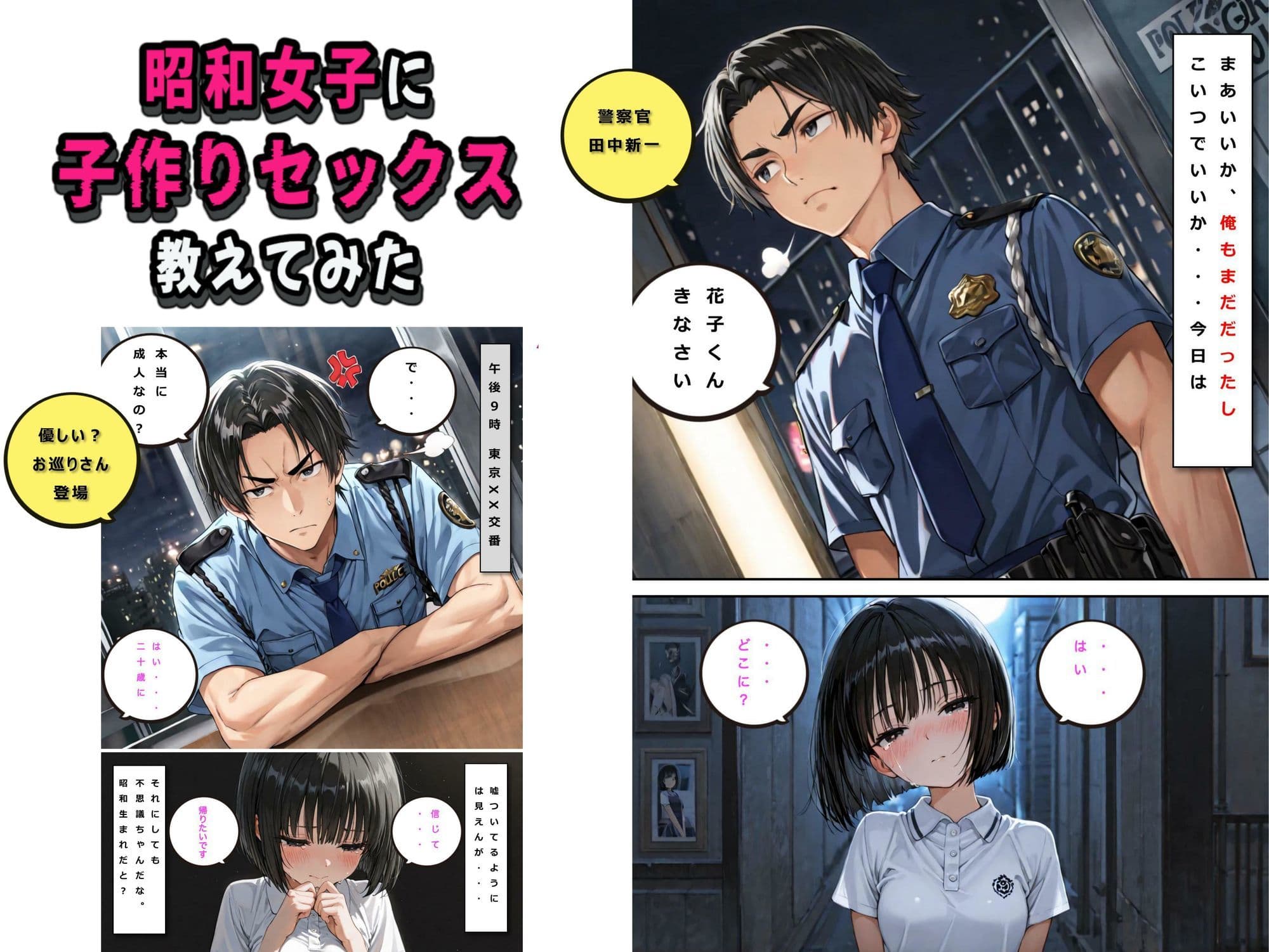 タイムスリップしてきた昭和女子に子作りセックスを教えてみた:昭和女子は妻の祖母？ サンプル 4