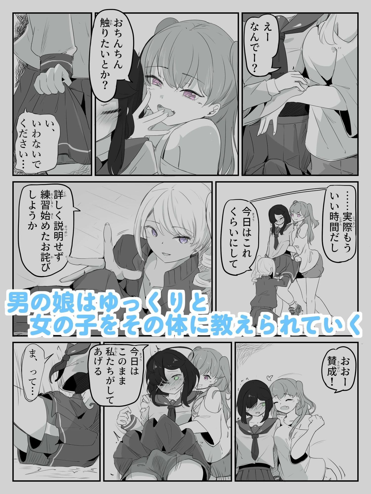 初めての女役をするために、身体を触られ女の子乳首の快感を知る男の娘  ボクに女の子教えてください！  1 サンプル 5