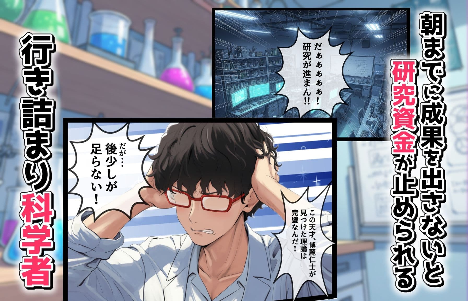 TS閃き絶頂ループ〜行き詰まり科学者はイクことに真理を見た〜 サンプル 1