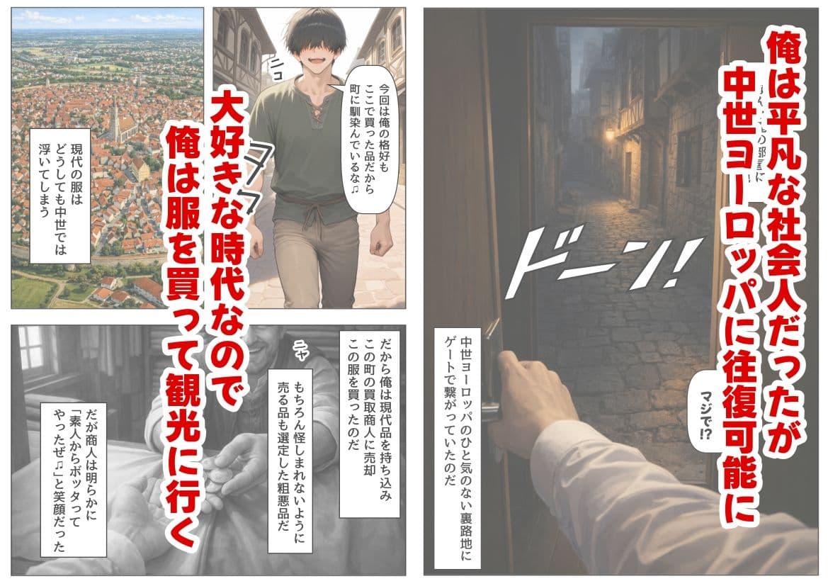 中世ヨーロッパに俺が転移したら、エロすぎた史実の話 その1 サンプル 1