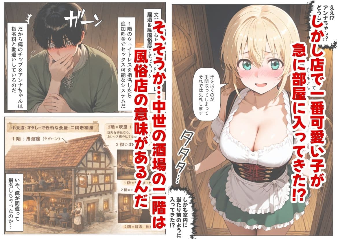 中世ヨーロッパに俺が転移したら、エロすぎた史実の話 その1 サンプル 4