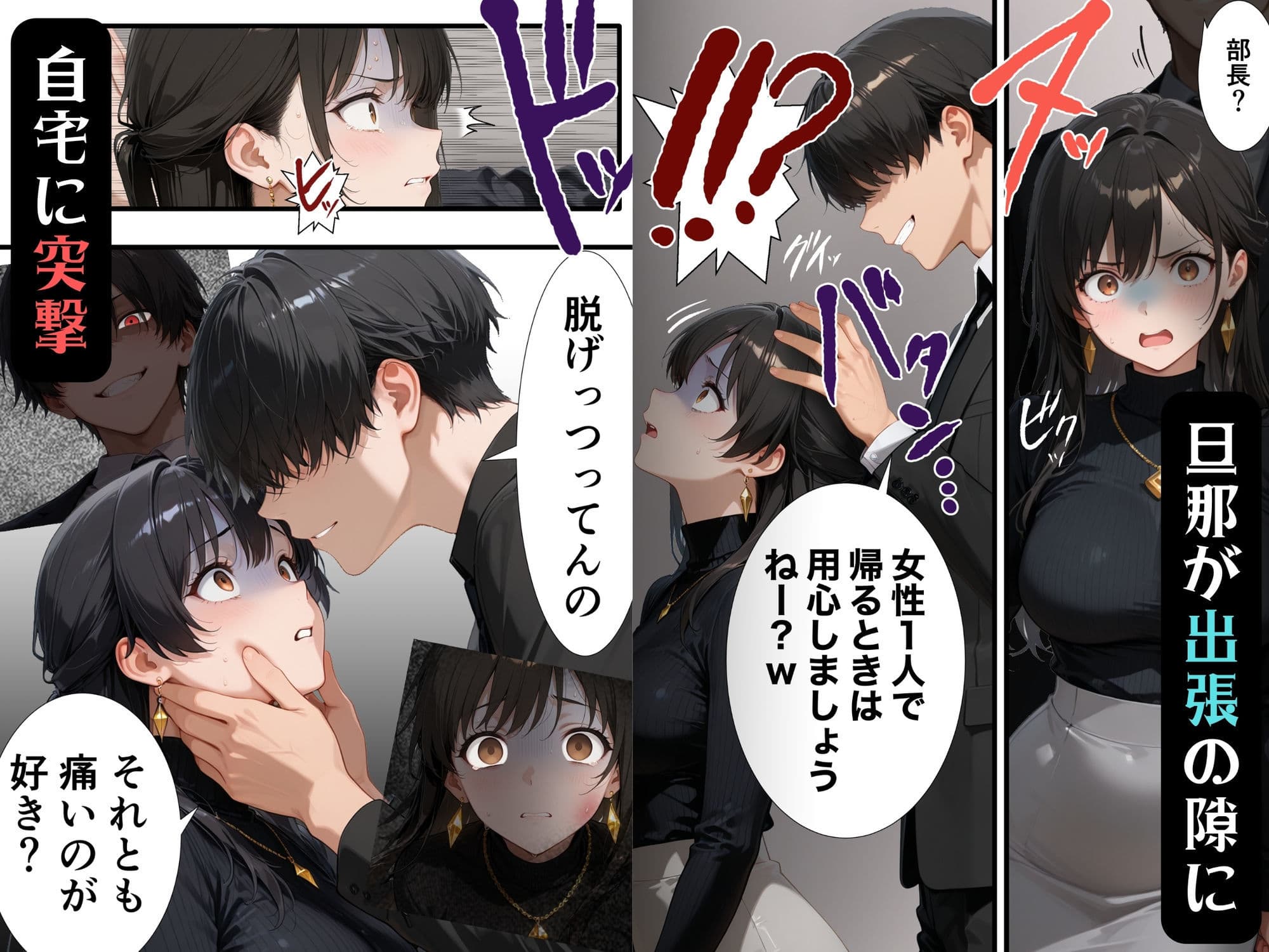 【完堕ち編】パワハラ人妻上司 復讐NTR調教 〜弱みを握られて言いなりに〜 サンプル 3