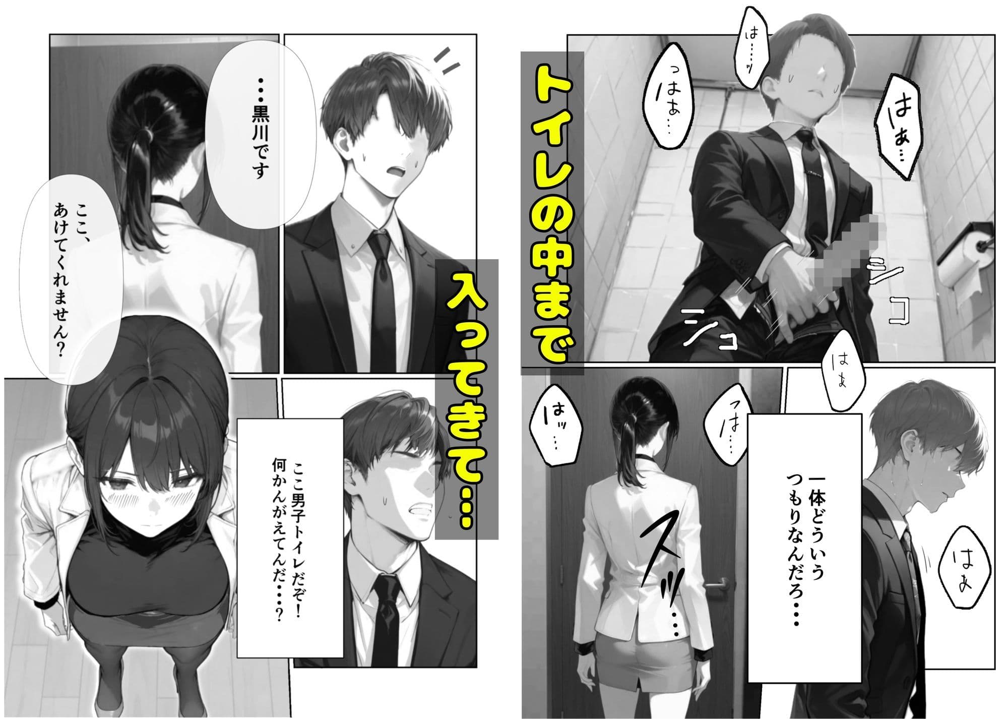 人事の黒川さん#2居酒屋のトイレでアナルセックス サンプル 4